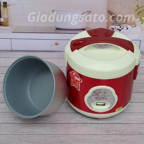 Nồi cơm điện SATO S10-32B 1.0L (Đỏ trắng)