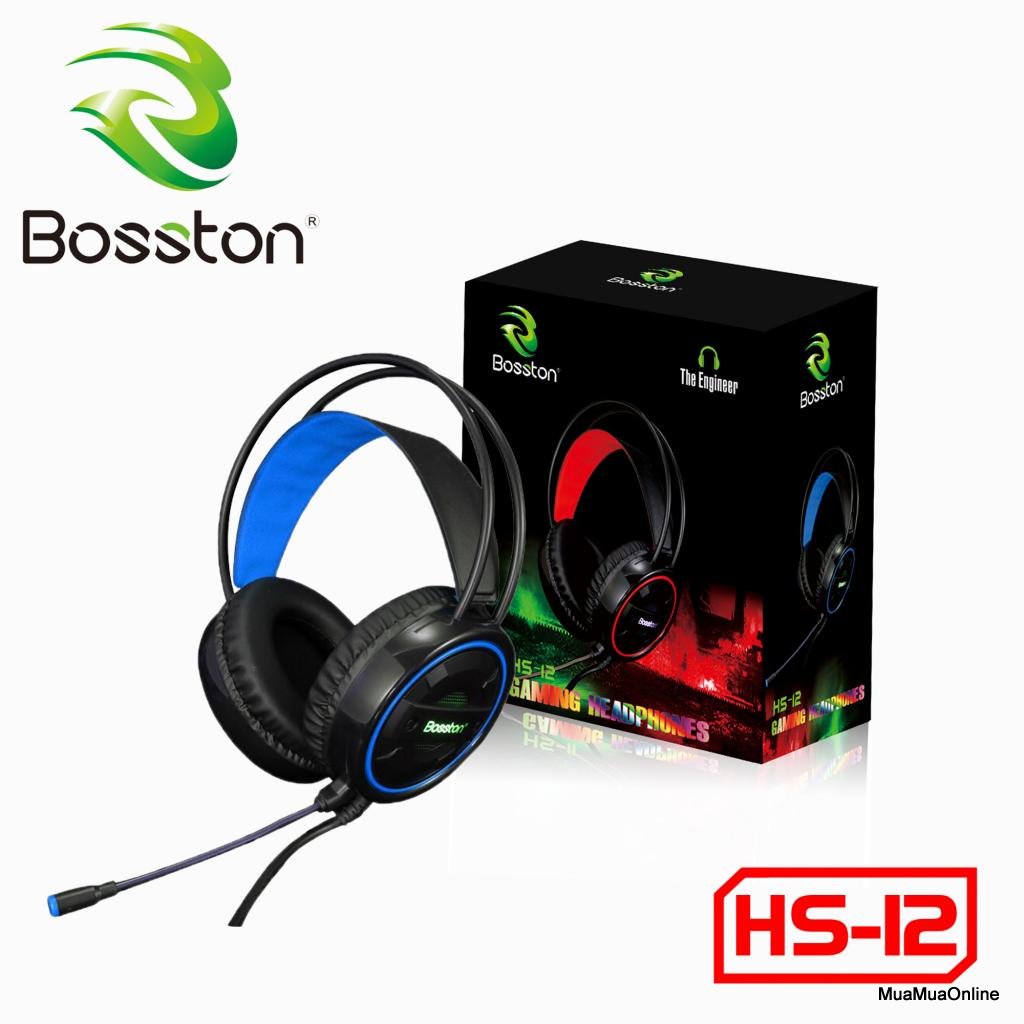 Tai Nghe BOSSTON HS-12 Chuyên Game Có Led