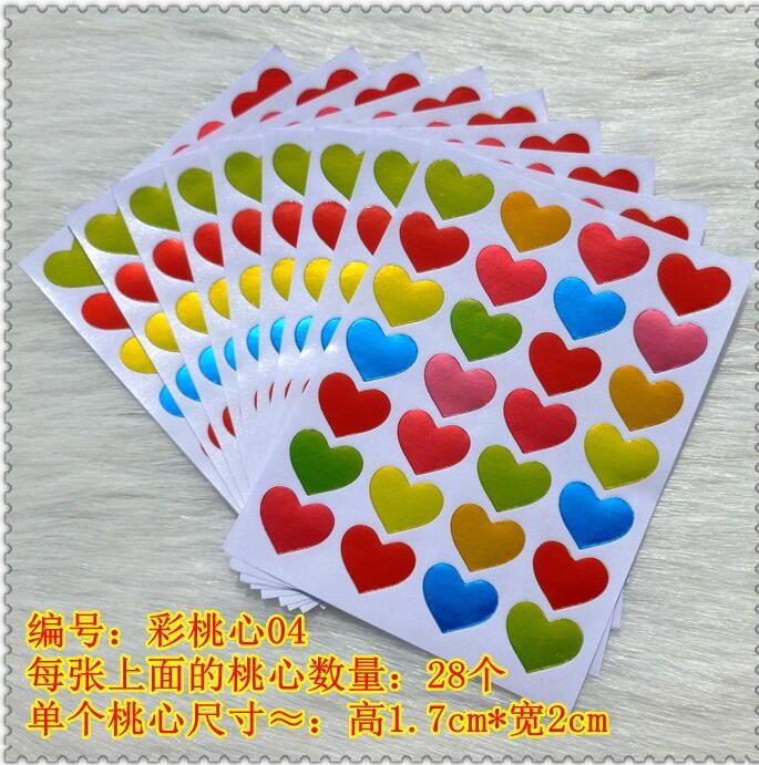 (1k)Set 10 tấm sticker, miếng dán hoa lá, mặt cười, tim