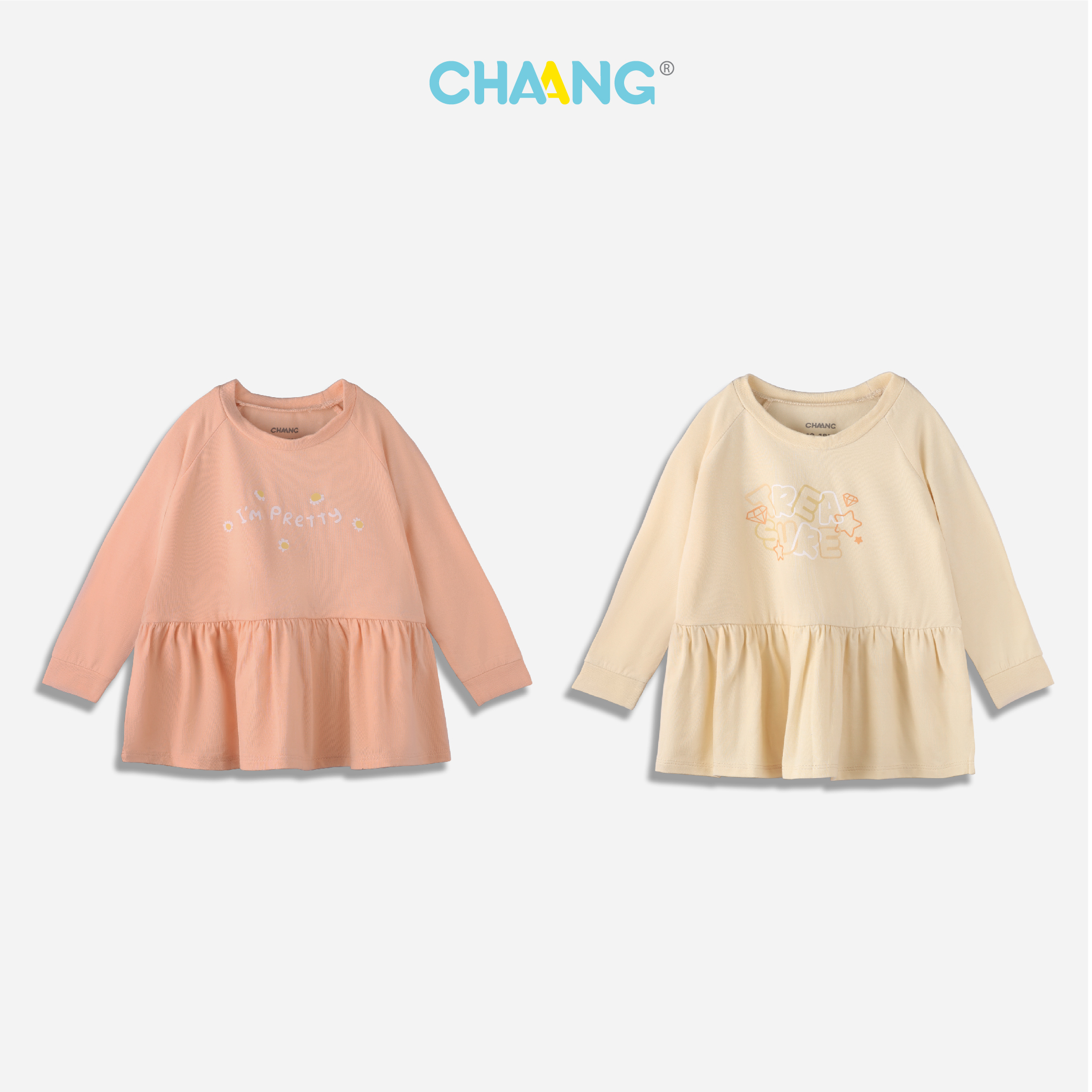 [CHAANG] Áo dài tay babydoll Treasure Chaang