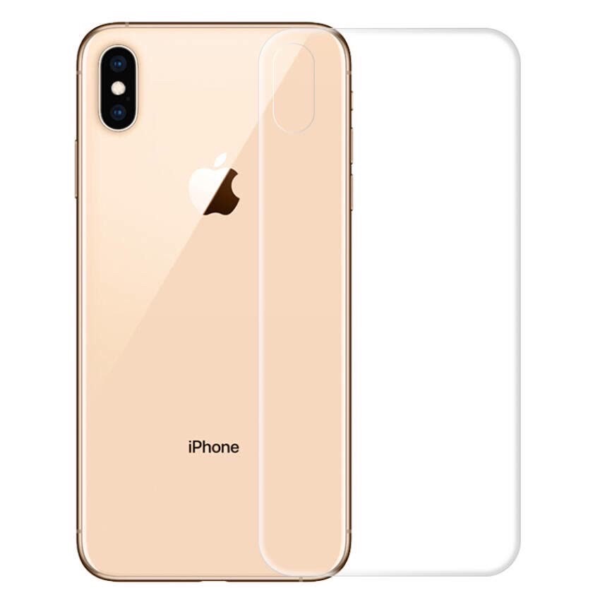 [HCM]Kính cường lực lưng iphone X trong suốt
