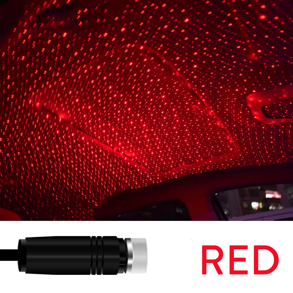 Sao đèn chiếu USB LED bầu trời ánh sáng ban đêm LED đầy sao ánh sáng thiên hà đèn chiếu đèn trang trí đèn ngủ cho mái phòng Trần
