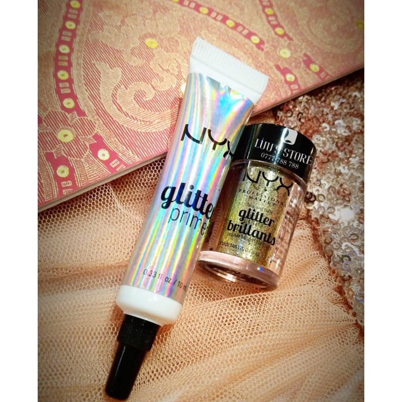 [Nhập RAISINGSTAR18, giảm 30k cho đơn 99k]Nhũ Mắt NYX Glitter Brillants