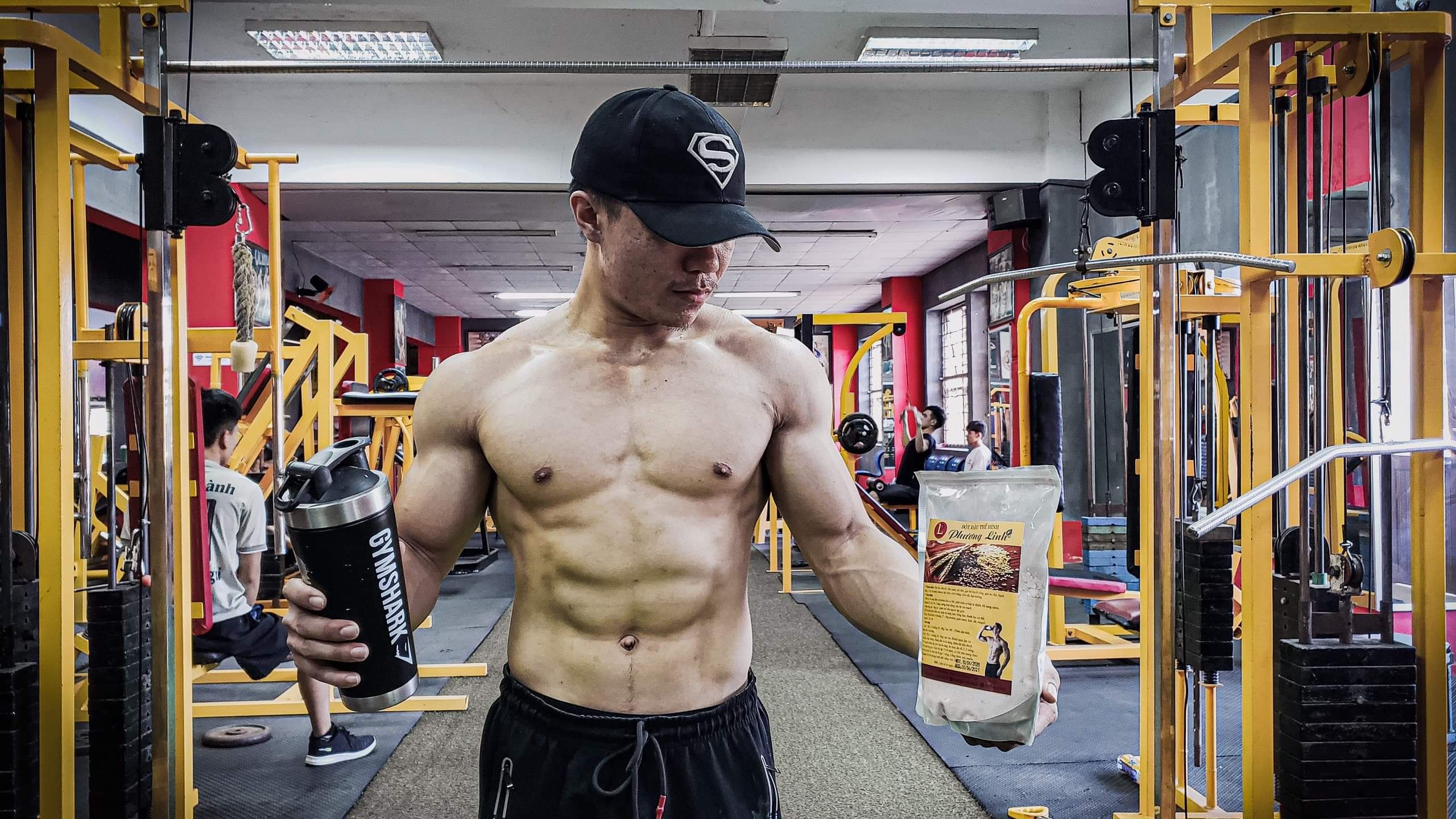 COMBO 2 TÚI NGŨ CỐC TĂNG CÂN 2KG KÈM BINH LĂC