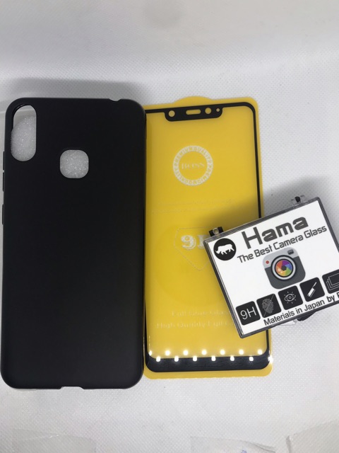 Combo phụ kiện Vsmart Joy 1+ (1 plus) - ốp lưng, kính full, camera