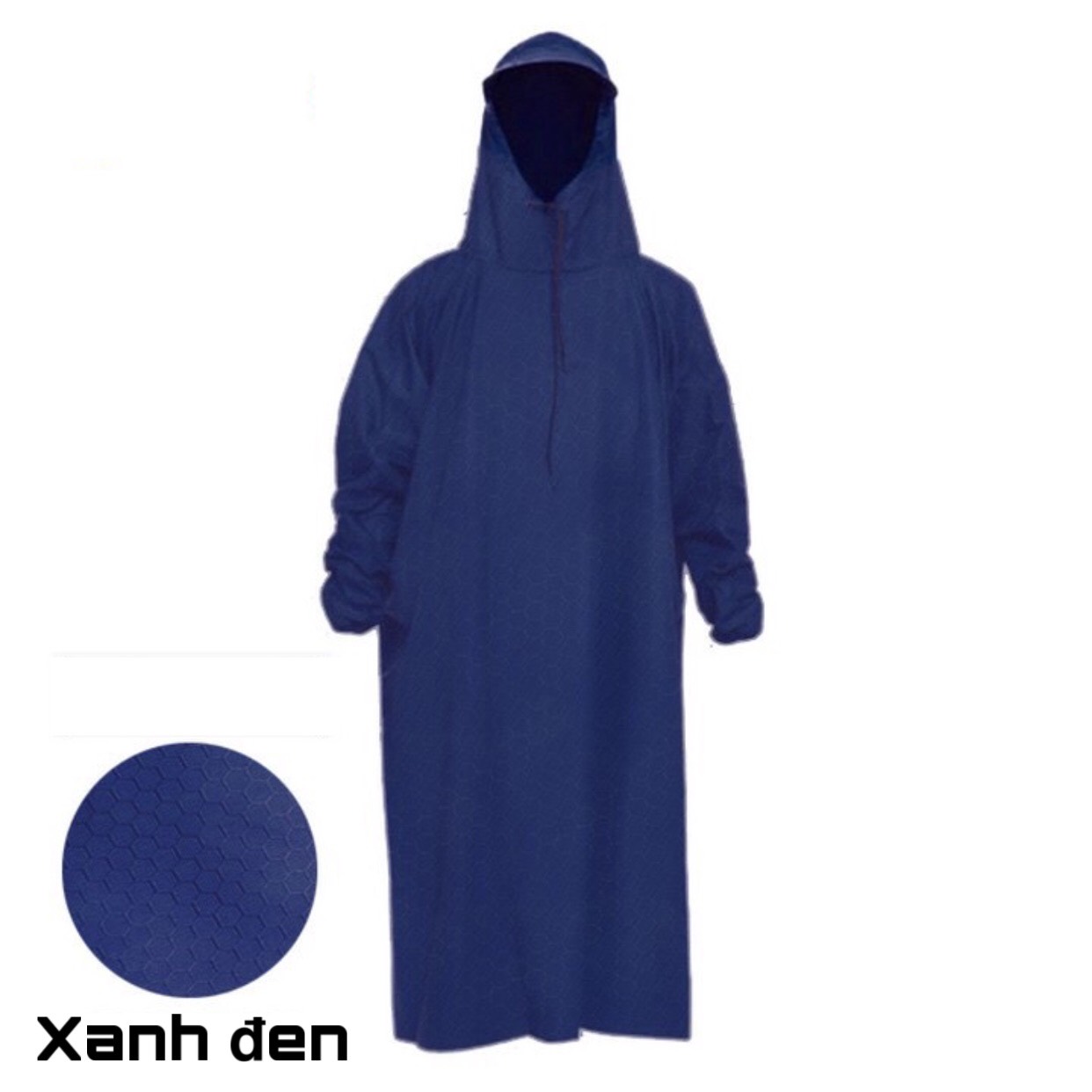 Áo mưa bít 2 bên da cá