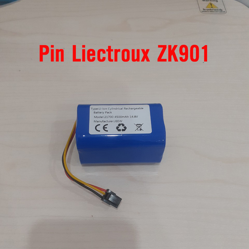 Pin Robot hút bụi Liectroux Zk901