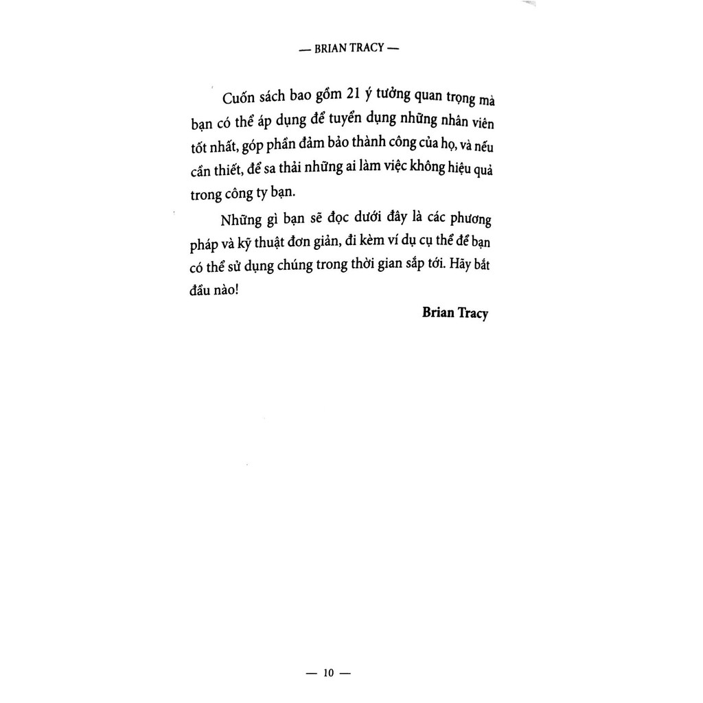 Sách - Brian Tracy - Thuật tuyển dụng và sa thải [AlphaBooks]