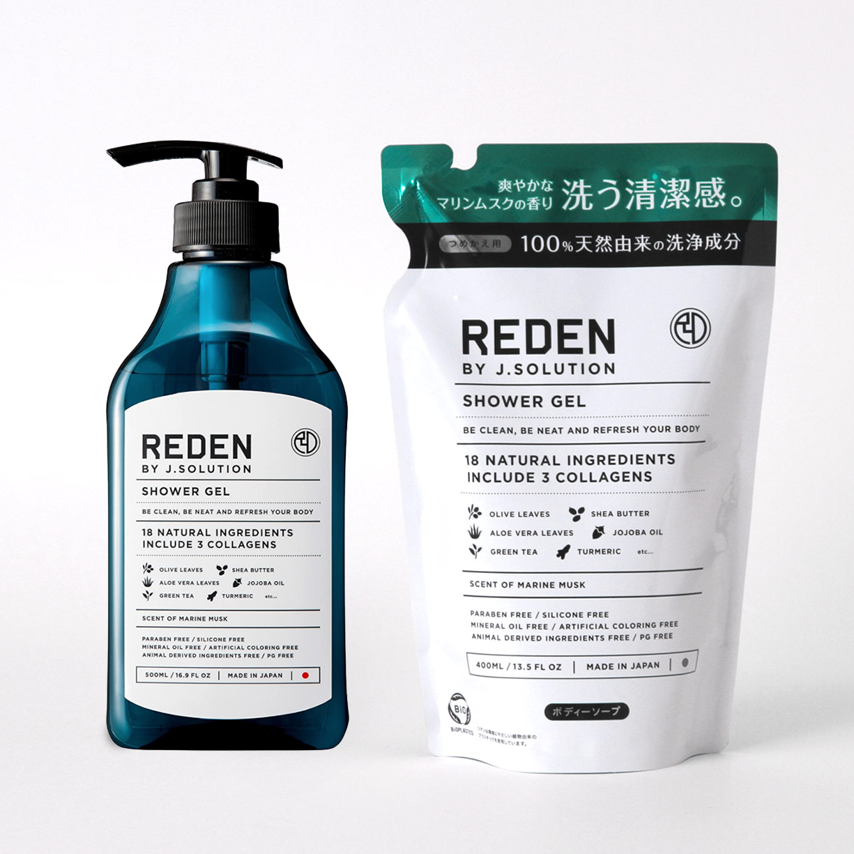 Túi gel tắm Nhật Bản REDEN - J.SOLUTION 400ml