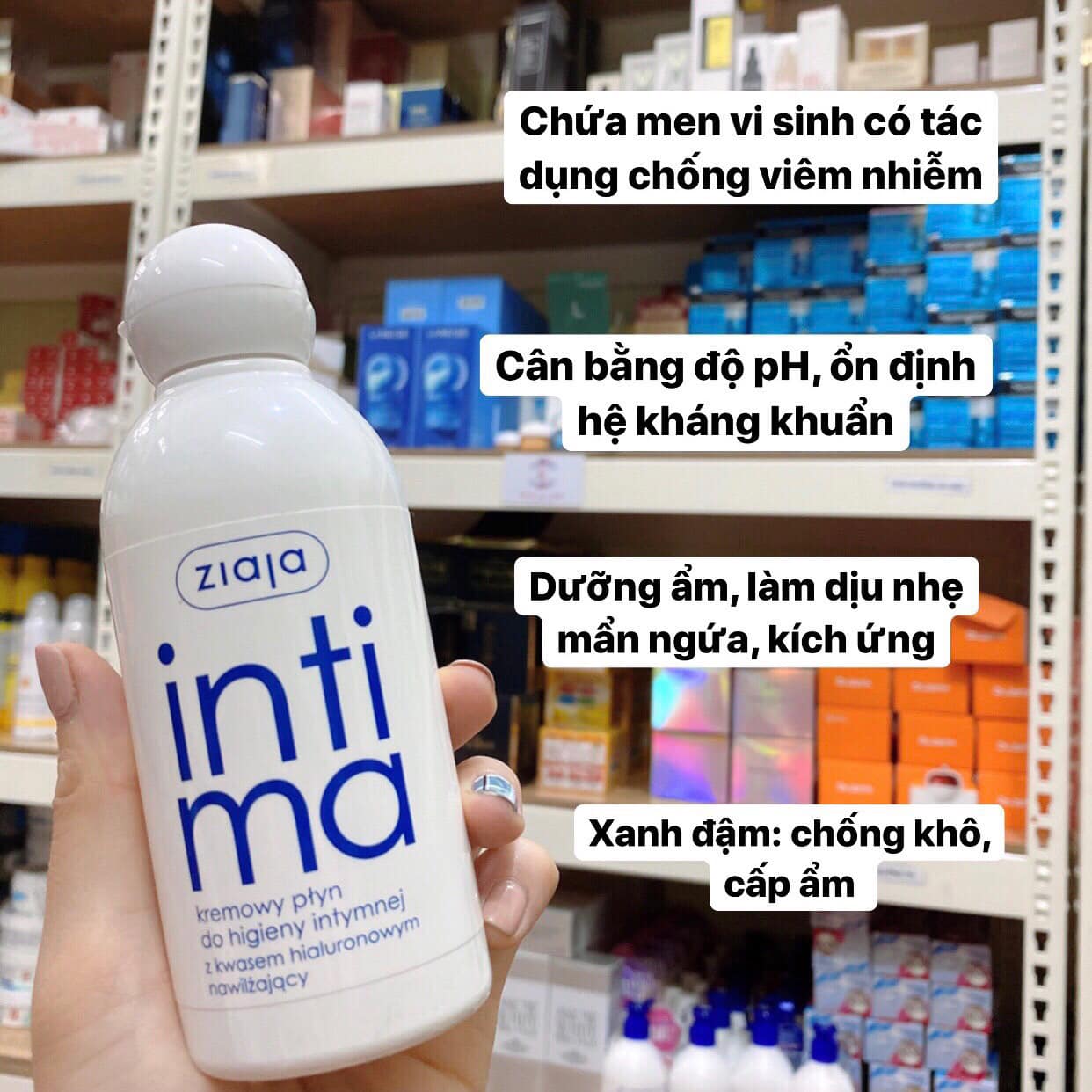 Dung dịch vệ sinh phụ nữ Intima- Ziaja -Ba Lan