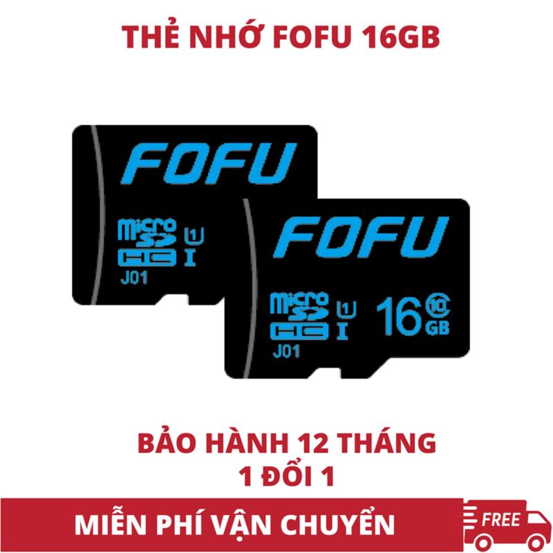 Thẻ Nhớ Giá Rẻ Chính Hãng SD Card FoFu 16GB Chuẩn Class 10 Bảo hành 12 tháng 1 đổi 1