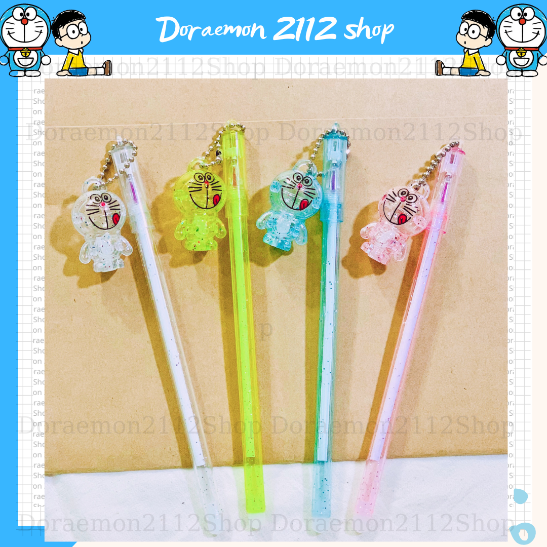 Bút mực tím Doraemon Đô Rê Mon siêu dễ thương