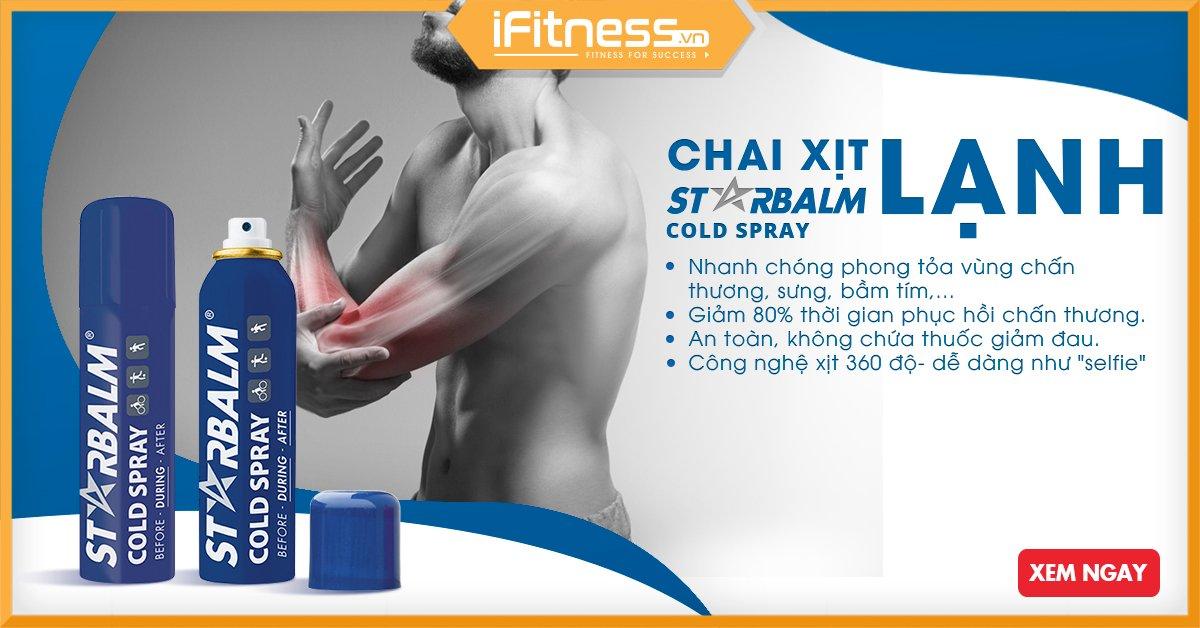 [Date 2027 HCM]Chai xịt lạnh Starbalm - Hàng nhập khẩu