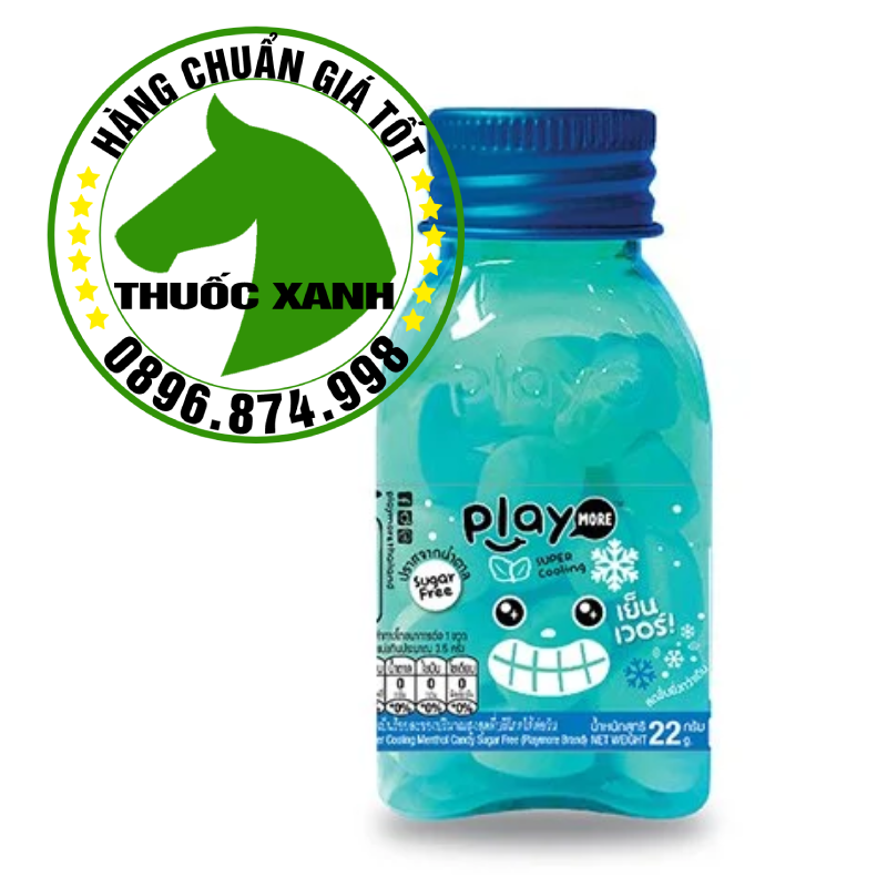 3 hộp kẹo  xanh Thái lan