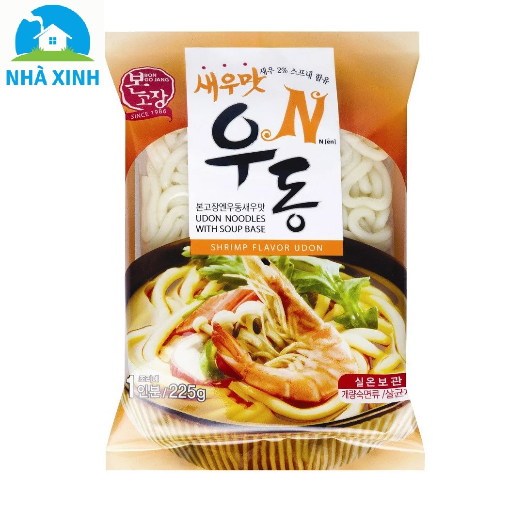 Combo 3 gói Mì Udon ăn liền Hanil Hàn Quốc (Có 3 hương vị thơm ngon)