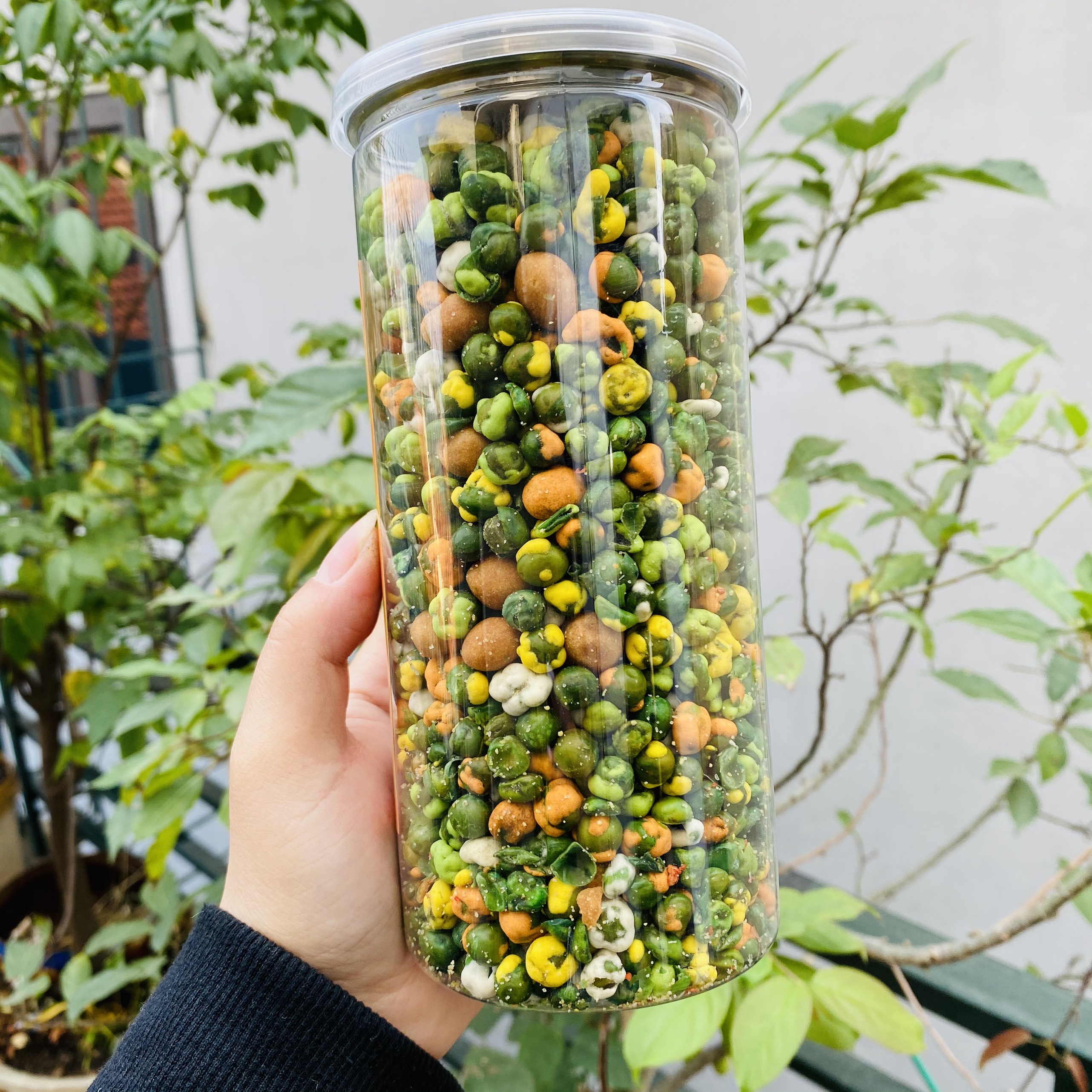ĐẬU HÀ LAN MIX VỊ - 450gr - MONMON FOOD