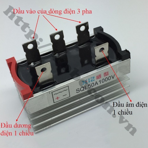 DIODE CẦU 3 PHA 50A SQL50A1000V