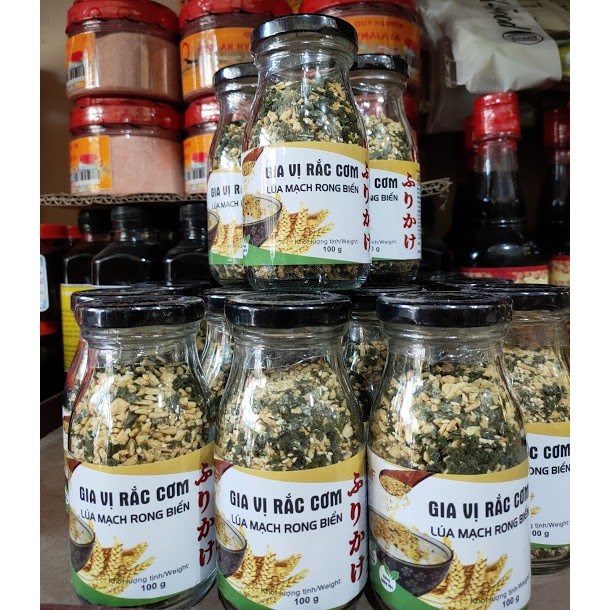 GIA VỊ RẮC CƠM LÚA MẠCH RONG BIỂN