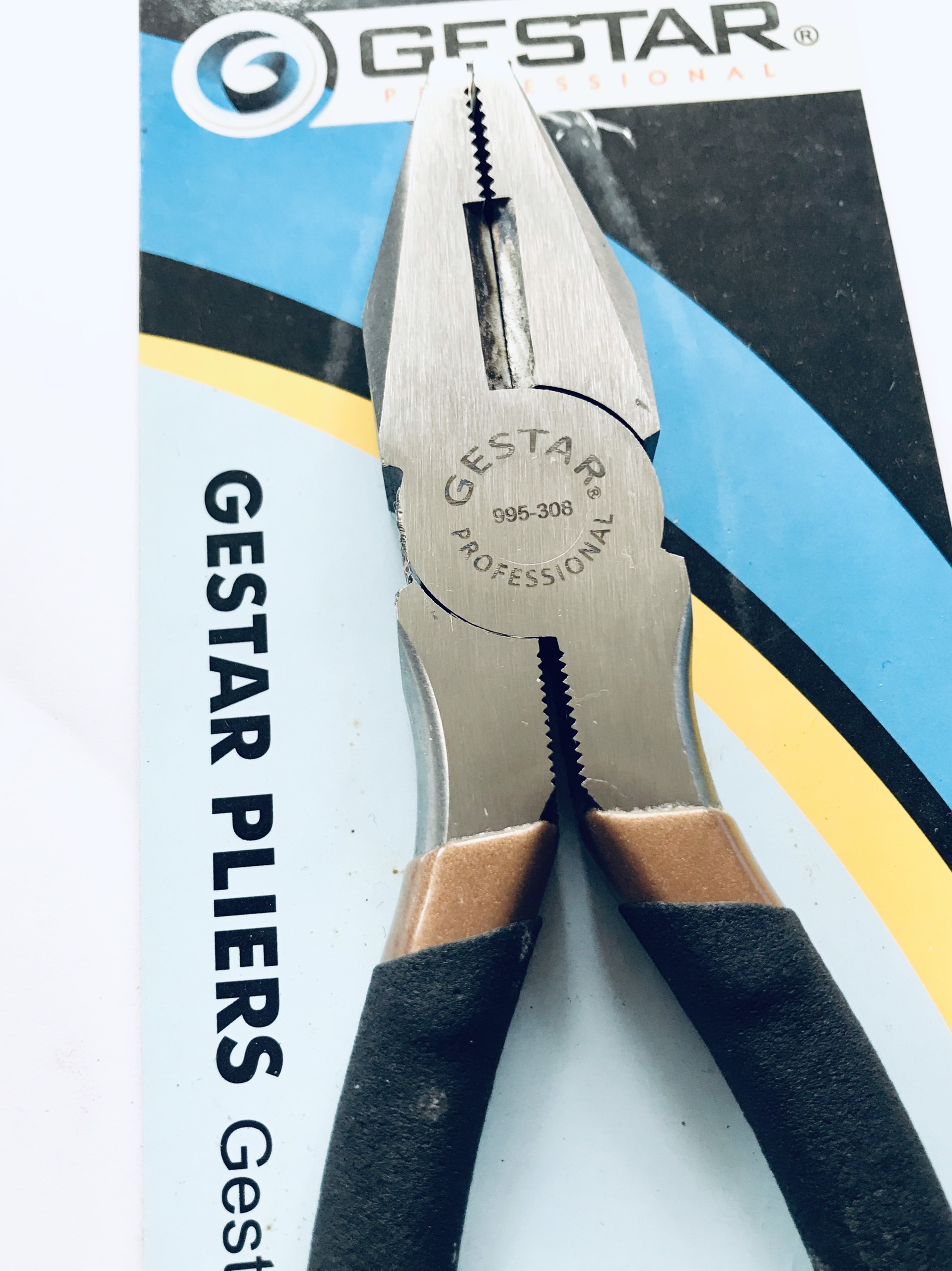 Kìm điện 8" đen 995-308 GESTAR 38-041