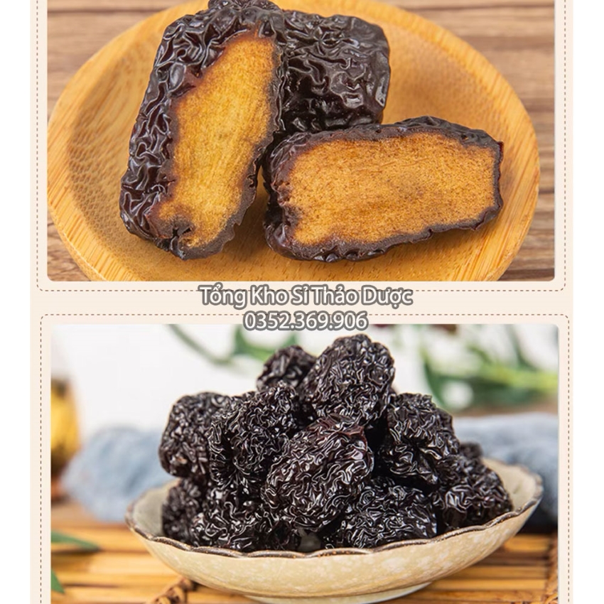 Táo Tàu 100g (Táo Đen Ăn Vặt, Dẻo, Loại 1)