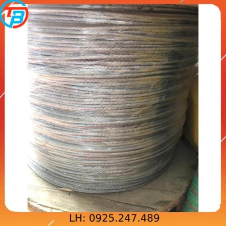 Cáp thép mạ phi 10 mm