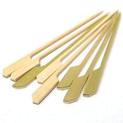 Tăm xiên cờ gỗ sawenco xiên,trang tri, thịt nướng,xiên trái cây set
