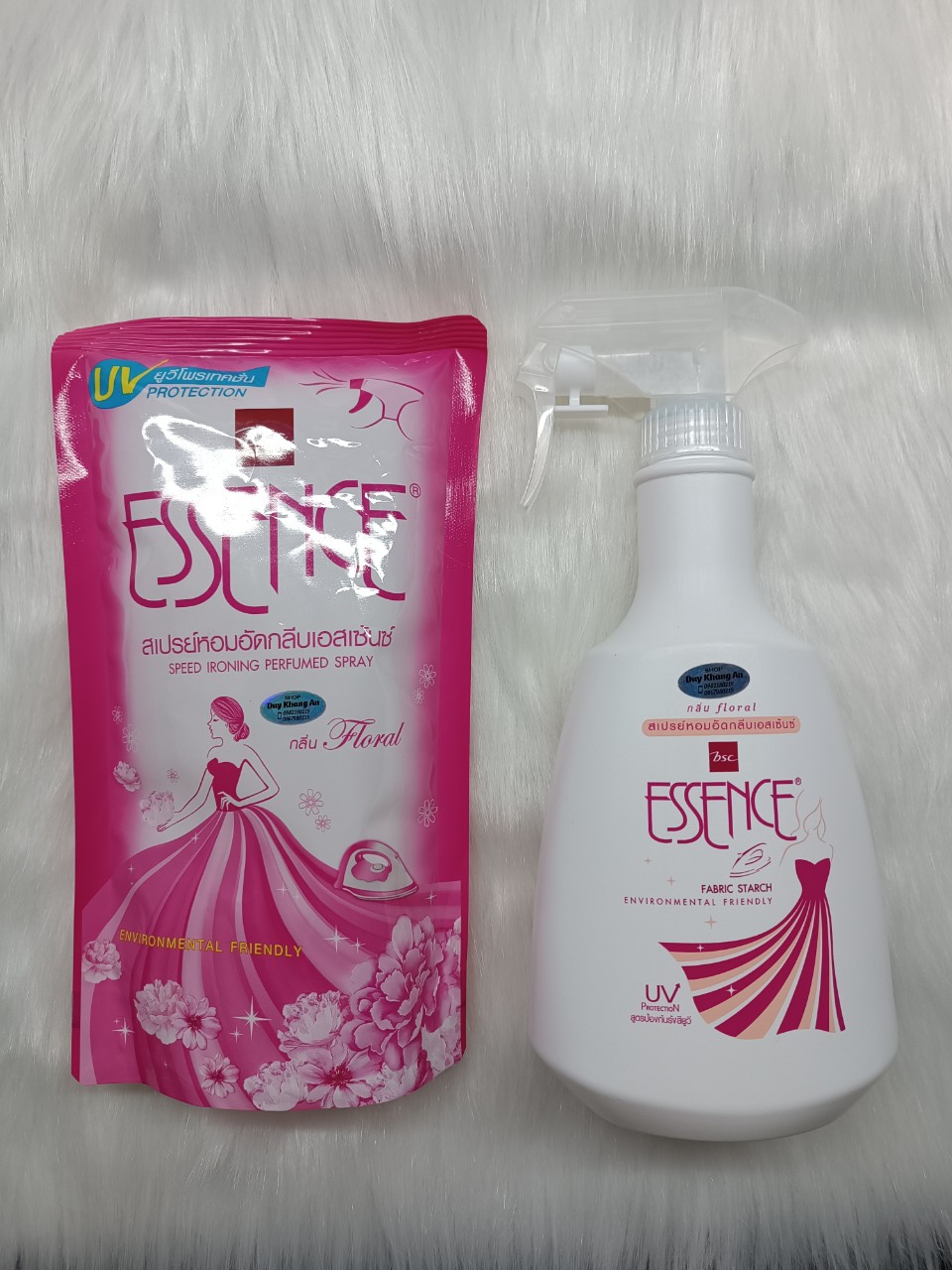 Combo 3 túi xịt ủi Essence 500ml nhập Khẩu Thái Lan
