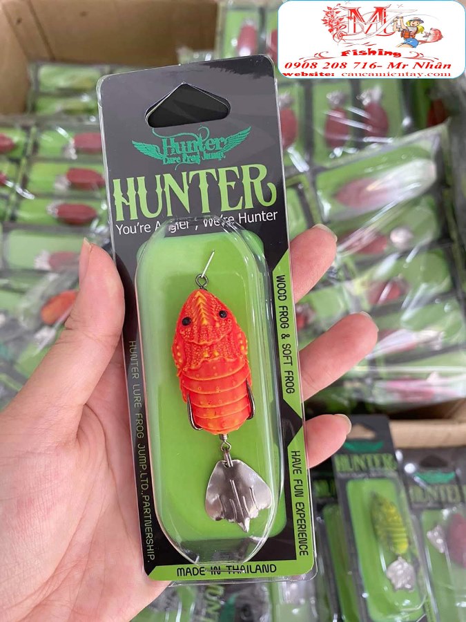 Nháy Hơi Câu Cá Lóc HunTer V4 Thái Lan 2020