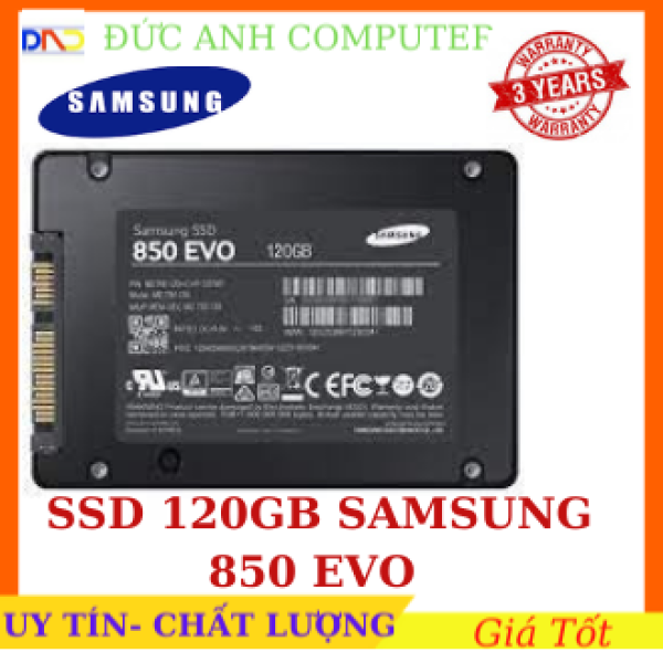 Bảng giá Ổ cứng SSD 120Gb SAMSUNG EVO850, Bảo Hành 3 Năm,  siêu bền và ổn định, hàng tháo máy chính hãng, NEW 100%, Phong Vũ