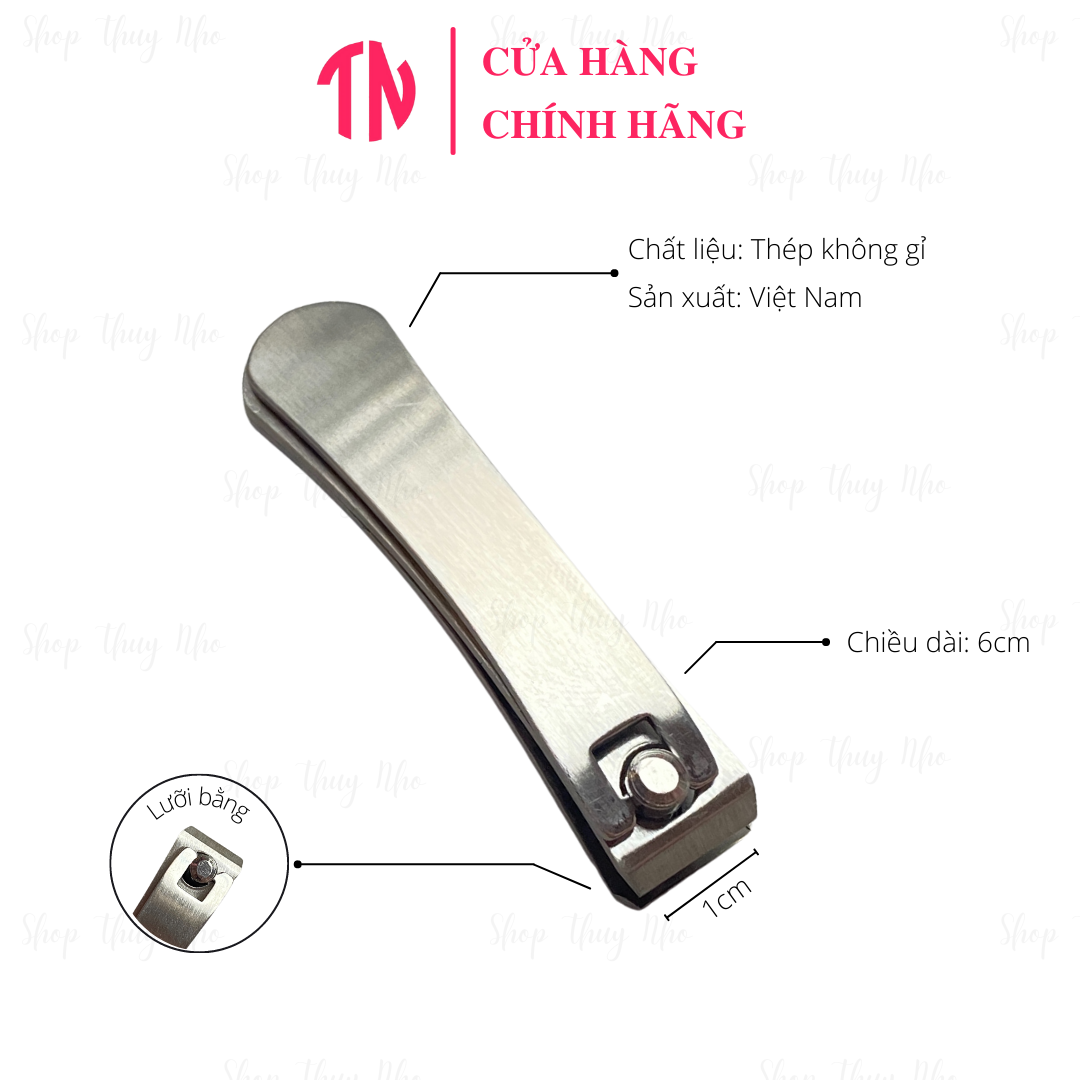Kềm bấm móng tay thép không gỉ nhỏ gọn bỏ túi và dành cắt móng cho trẻ em, em bé dụng cụ chuyên dụng làm móng tay chuyên nghiệp