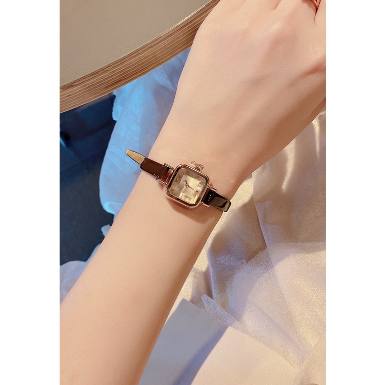 Đồng hồ nữ thời trang Julius Hàn Quốc JA-496 dây da