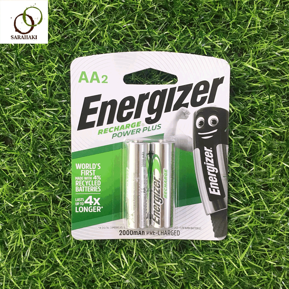 Combo 10 vỉ pin sạc AA Energizer 2000mAh ( 1 vỉ 2 viên ) chính hãng