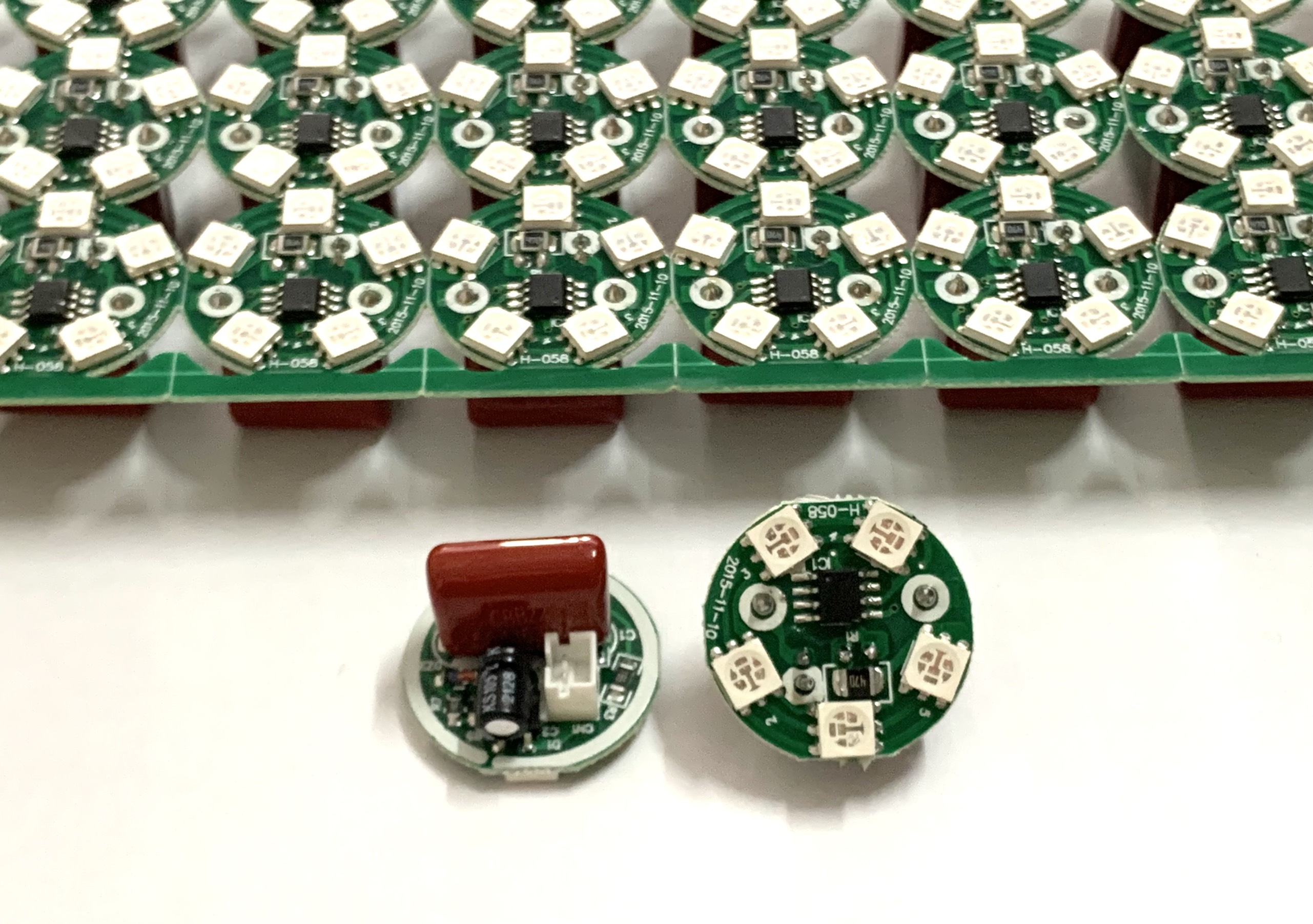 Mạch đèn thờ - loại 5 led đường kính 2.5cm