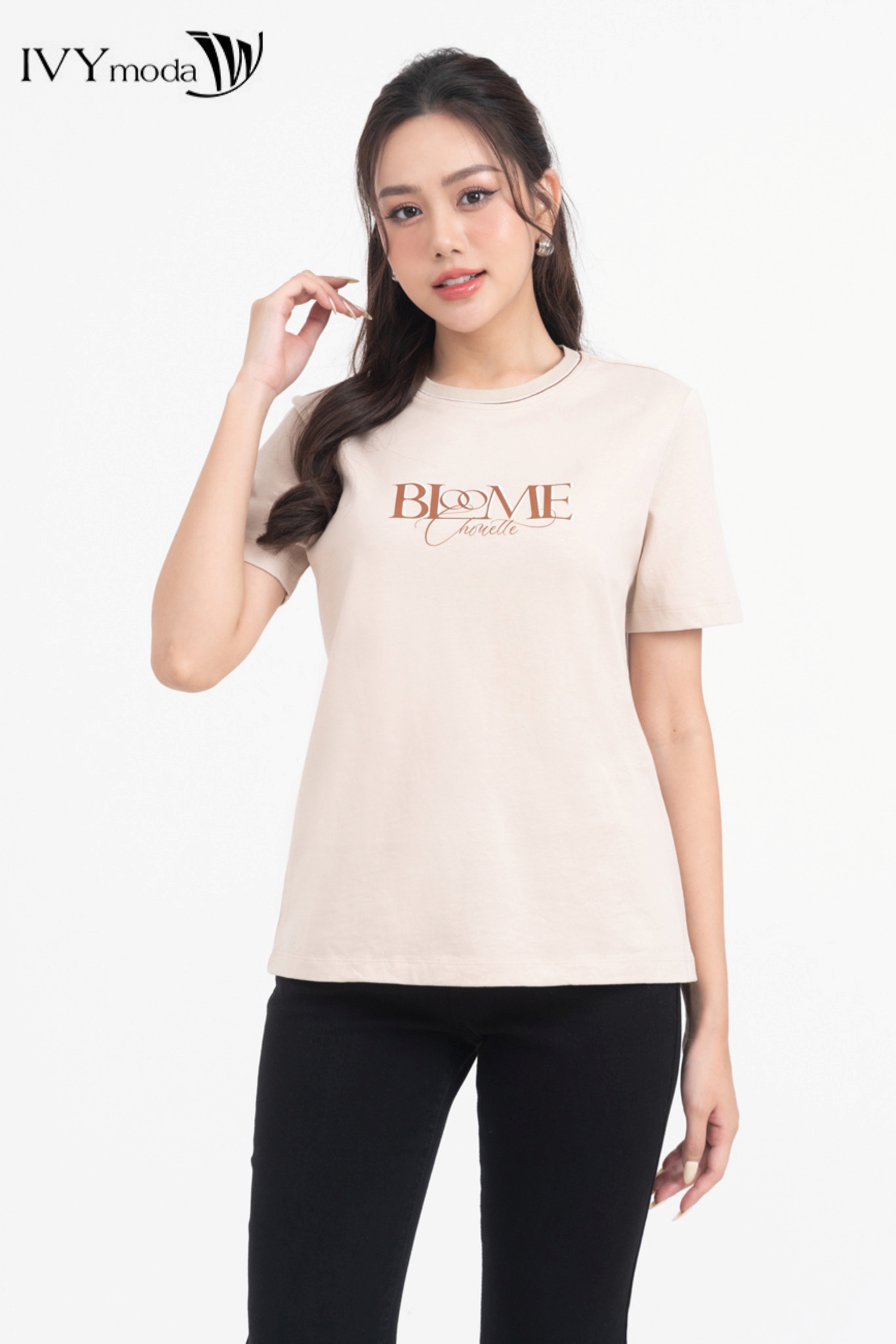 Áo thun bloome ivy moda ms 57m8447