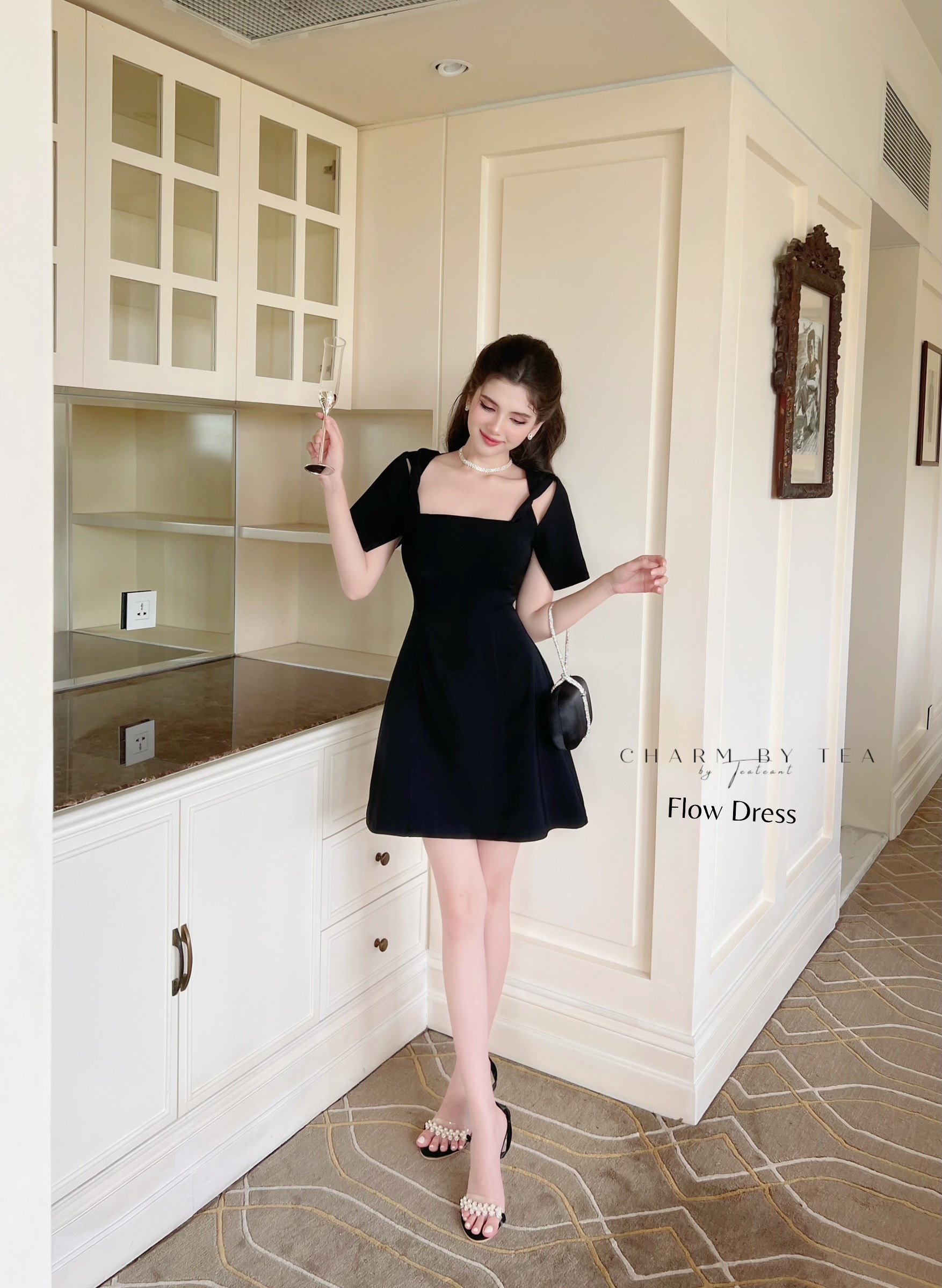 Thiết Kế CHARM BY TEA: FLOW DRESS