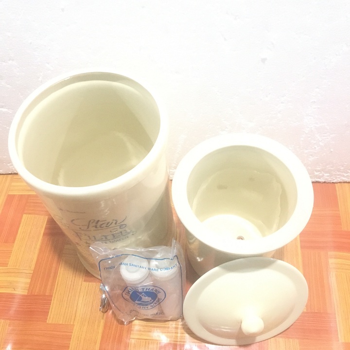 [HCM]BÌNH LỌC NƯỚC SỨ THIÊN THANH CAO CẤP - BLS20L