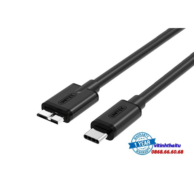 Cáp type-c - micro b unitek 1m