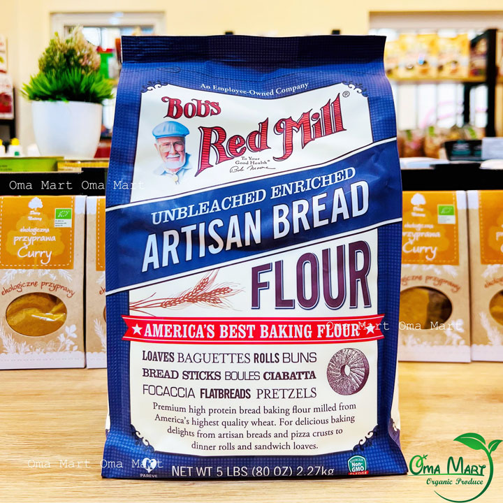[ Bob's Red Mill ] Bột mì Artisan Bread Flour 2,27kg