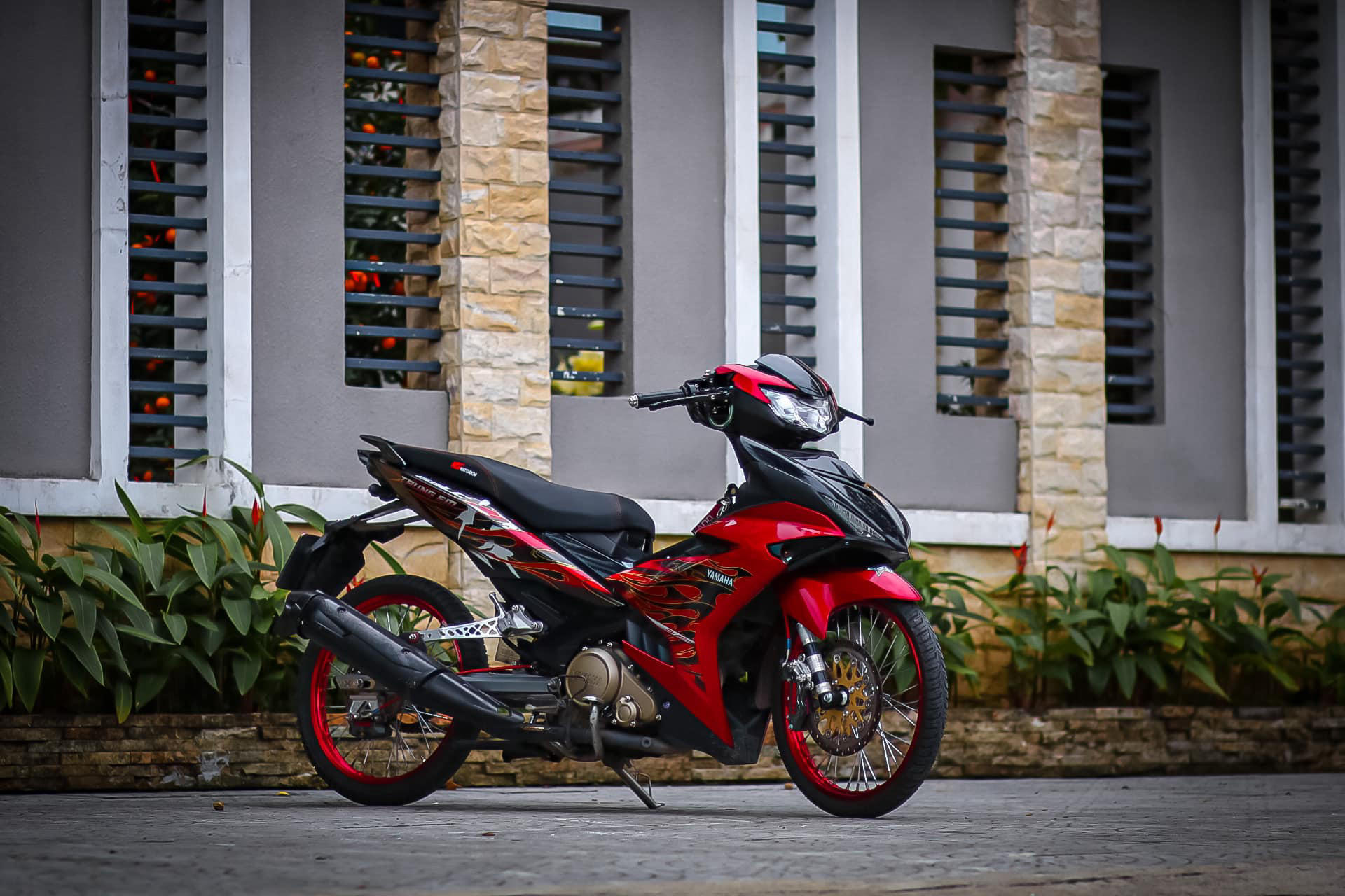 [Giá hủy diệt] Tem rời Exciter 150 đỏ đen - mẫu lửa siêu ngầu 2023