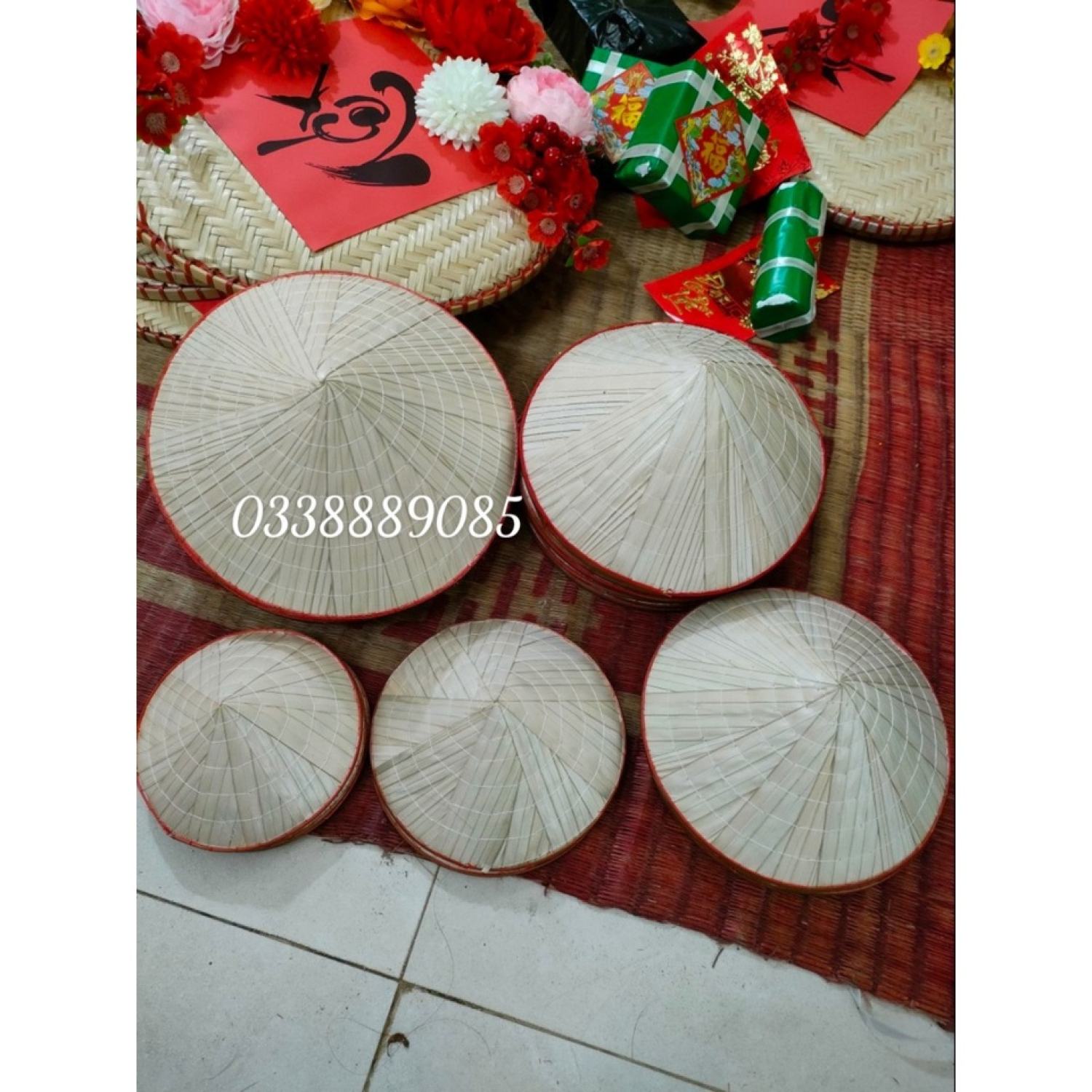 Nón lá nhỏ đủ size trang trí