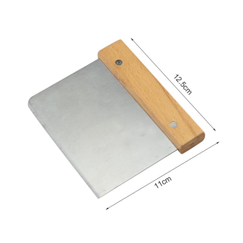 [THANH LÝ] Dụng cụ cắt bột inox cán gỗ, cao cấp