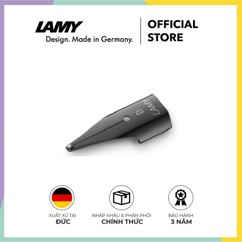 Ngòi bút cao cấp LAMY spare Nib  Z50 steel black - Hãng phân phối chính thức