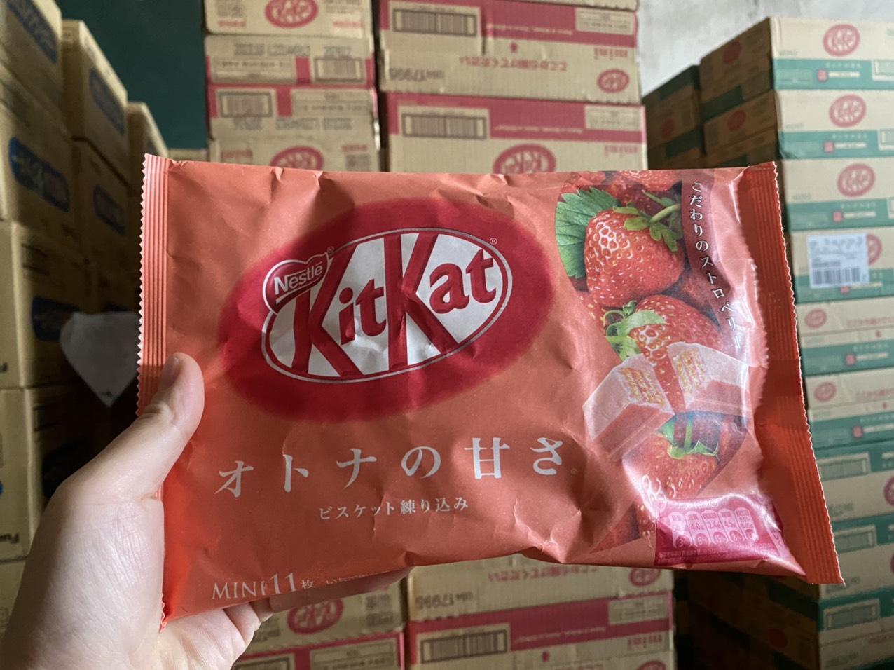 BÁNH KITKAT NỘI ĐỊA NHẬT ĐỦ VỊ
