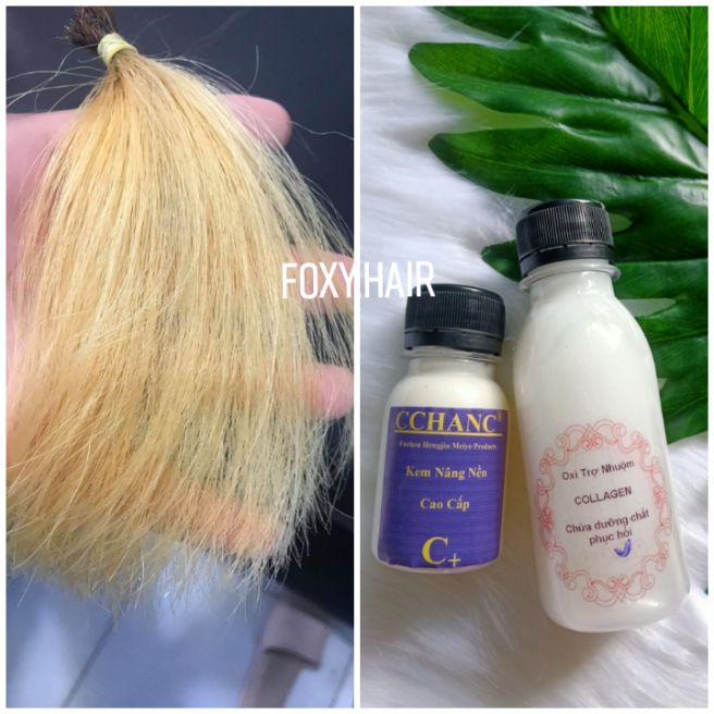 KEM NÂNG SÁNG NỀN TÓC ( KHÔNG PHẢI BỘT TẨY)