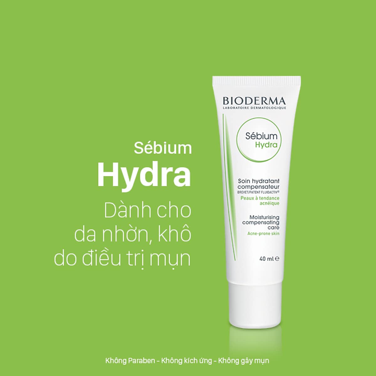 Kem dưỡng ẩm Bioderma Sebium Hydra- 40ml