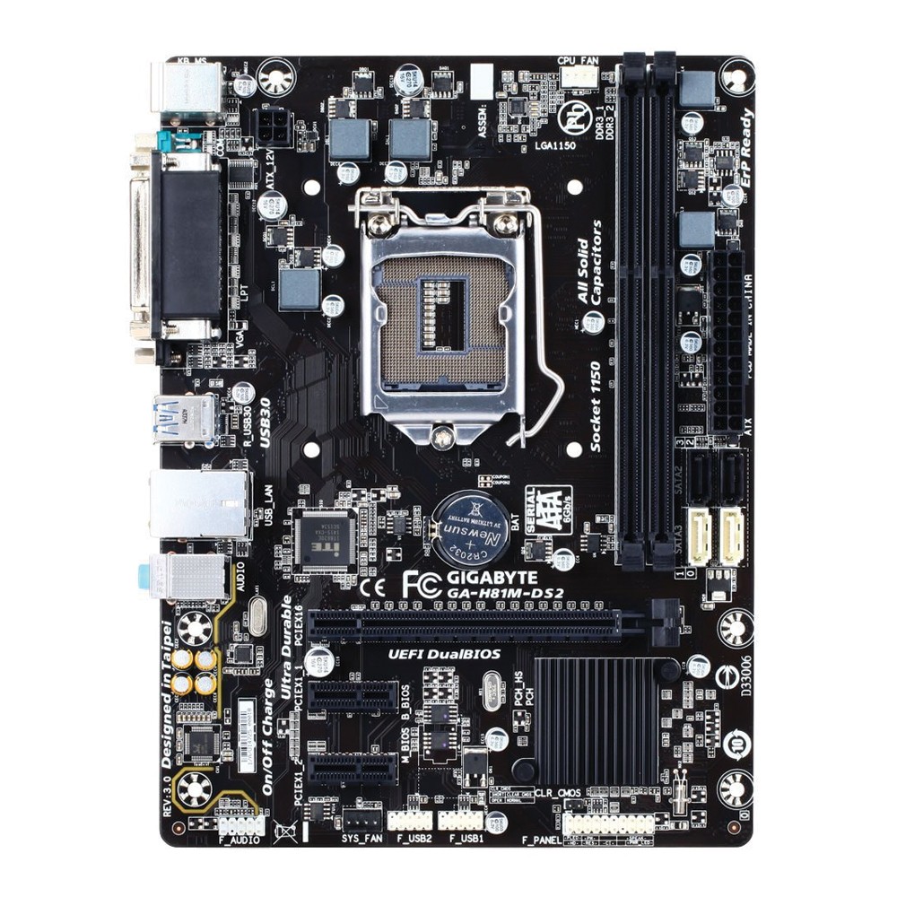 MAIN Gigabyte H61, H81, H110