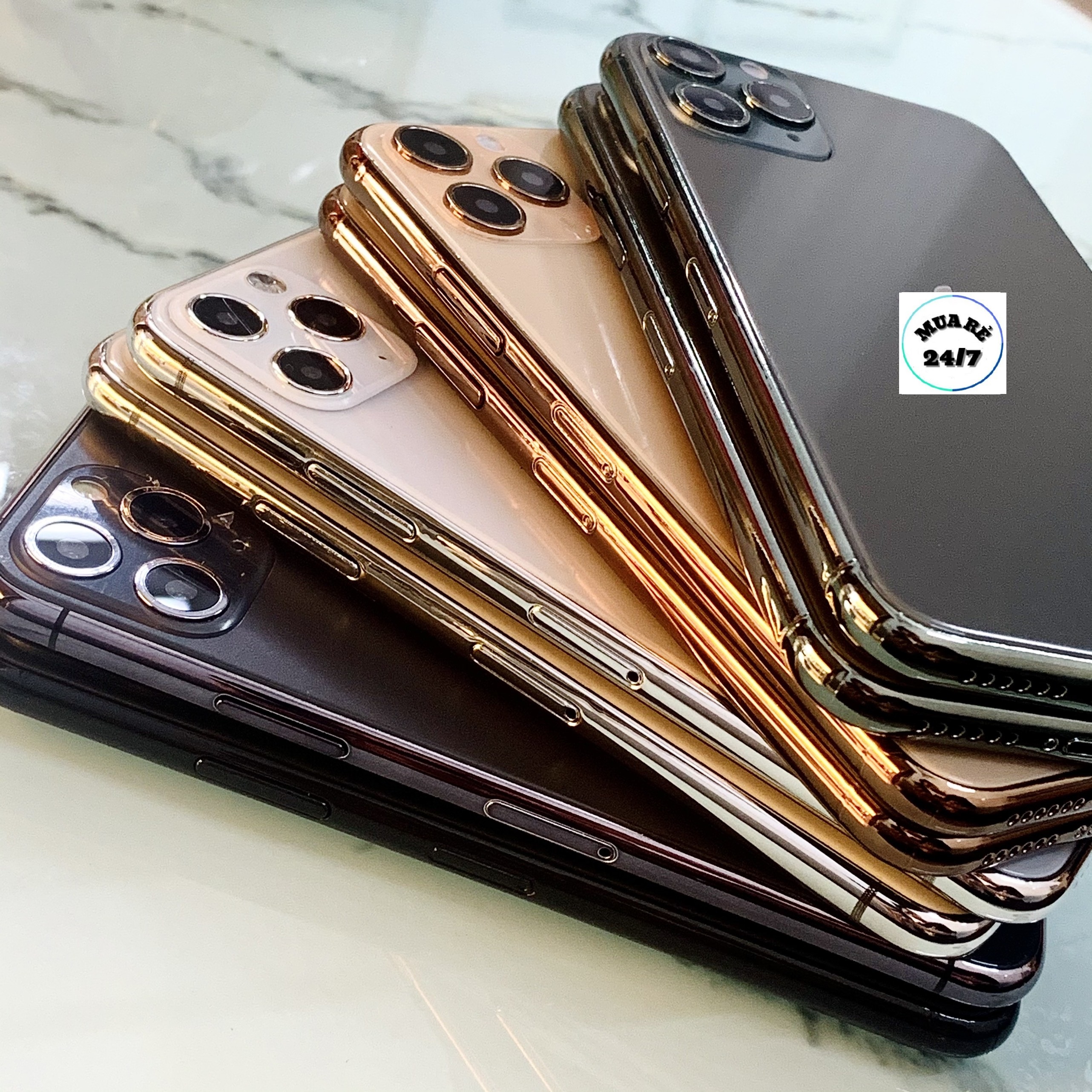 Mô hình iP 11 Pro  trưng bày cực đẹp