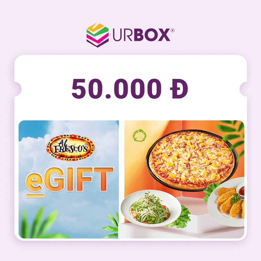 [Al Fresco's | UrBox] Evoucher mệnh giá 50,000đ
