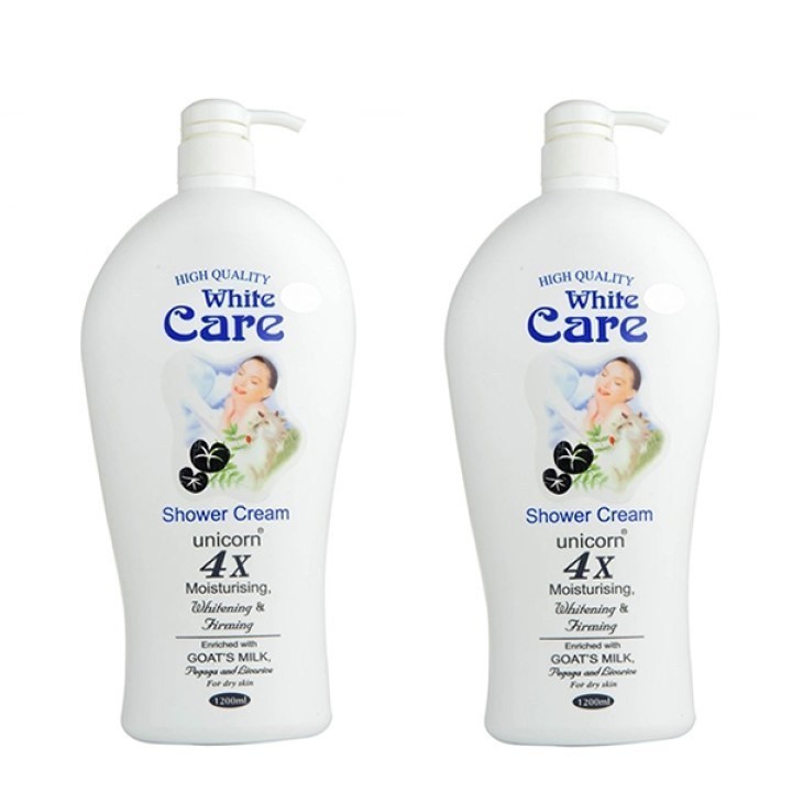 [HCM]Sữa Tắm Dê White Care 4X Da Sáng Mịn Thơm Lâu