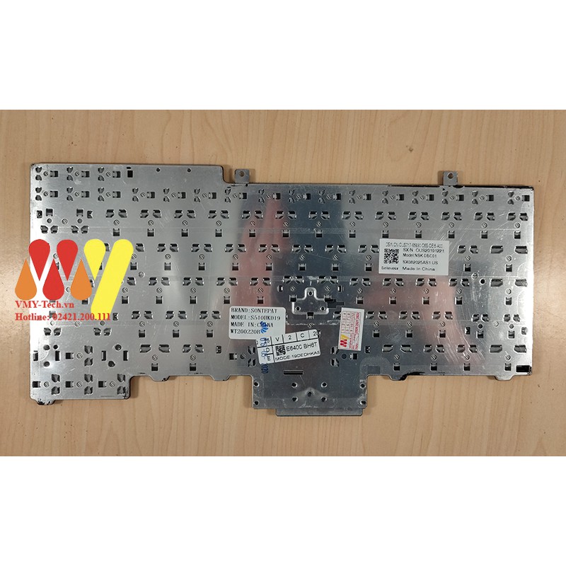 Bàn phím laptop Dell E6400 E6500 E6510 E6410 WX4JF